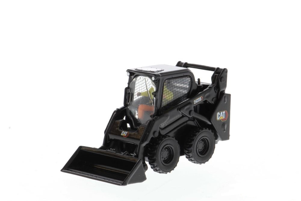 Cat 242D3 Skid Steer Loader Black Edition - 1:50